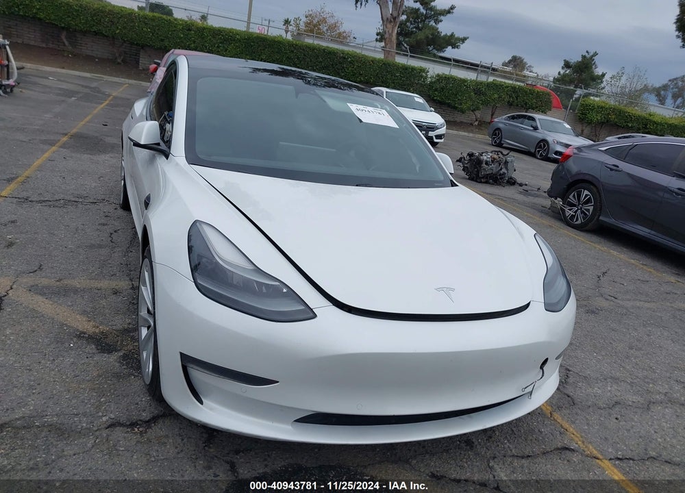 2021 TESLA MODEL 3 VIN: 5YJ3E1EA9MF028652