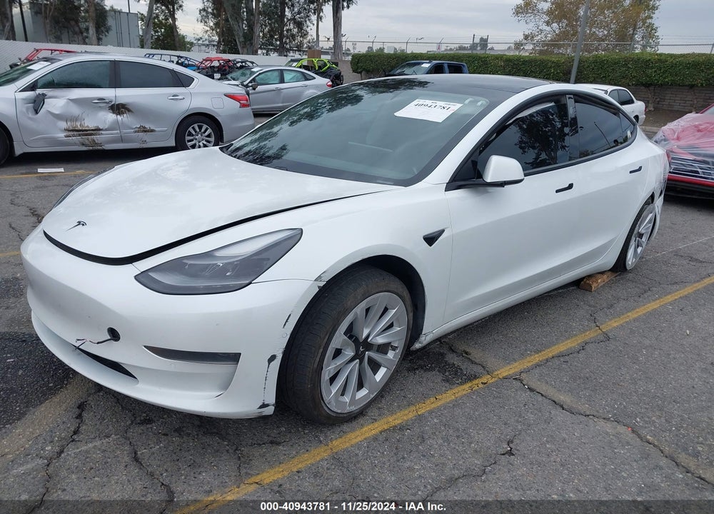 2021 TESLA MODEL 3 VIN: 5YJ3E1EA9MF028652