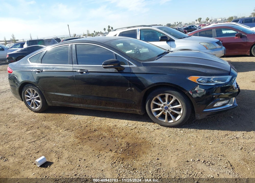 2017 FORD FUSION VIN: 3FA6P0HD7HR405349