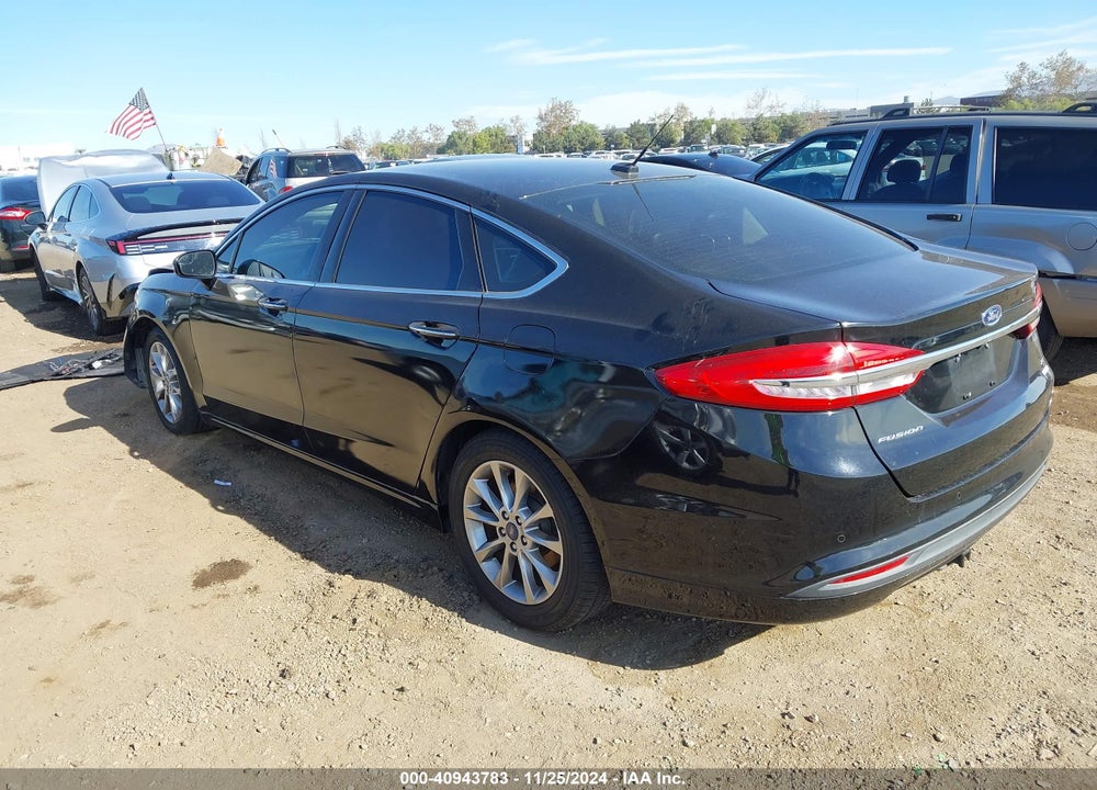 2017 FORD FUSION VIN: 3FA6P0HD7HR405349