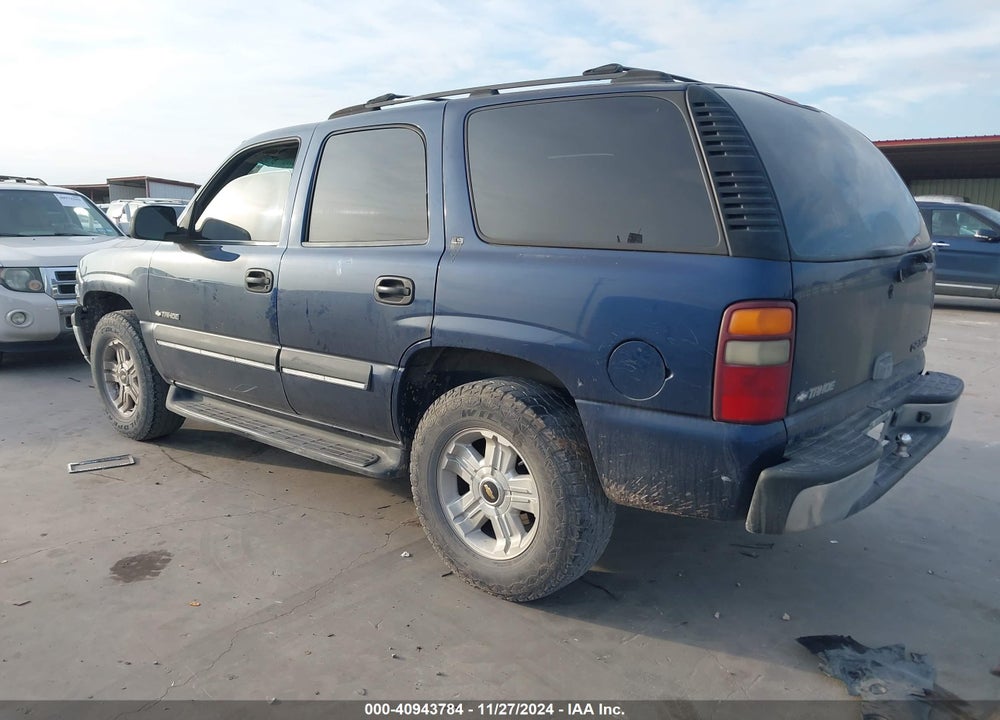 2002 CHEVROLET TAHOE LS VIN: 1GNEC13Z32R124380