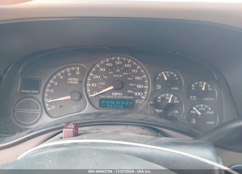 2002 CHEVROLET TAHOE LS VIN: 1GNEC13Z32R124380