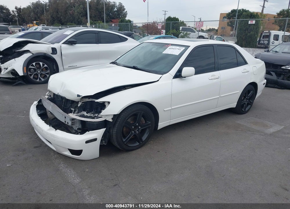 2004 LEXUS IS 300 VIN: JTHBD192940092978
