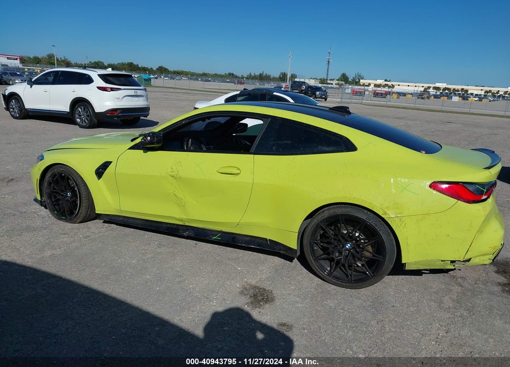 2022 BMW M4 COMPETITION XDRIVE VIN: WBS43AZ03NCK19387