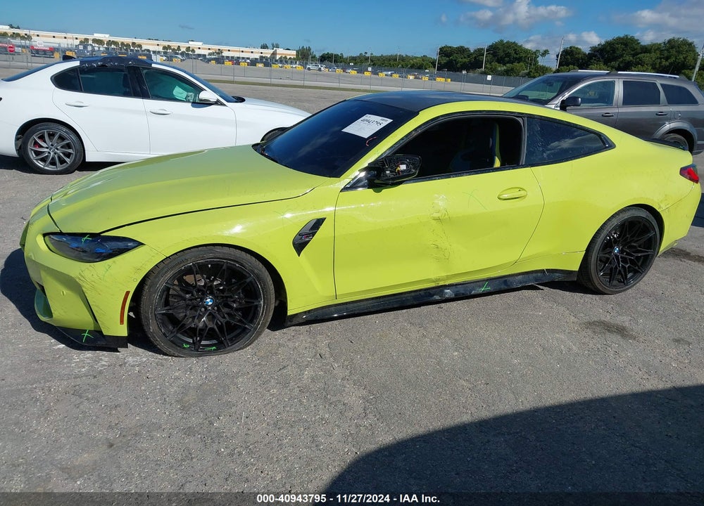 2022 BMW M4 COMPETITION XDRIVE VIN: WBS43AZ03NCK19387