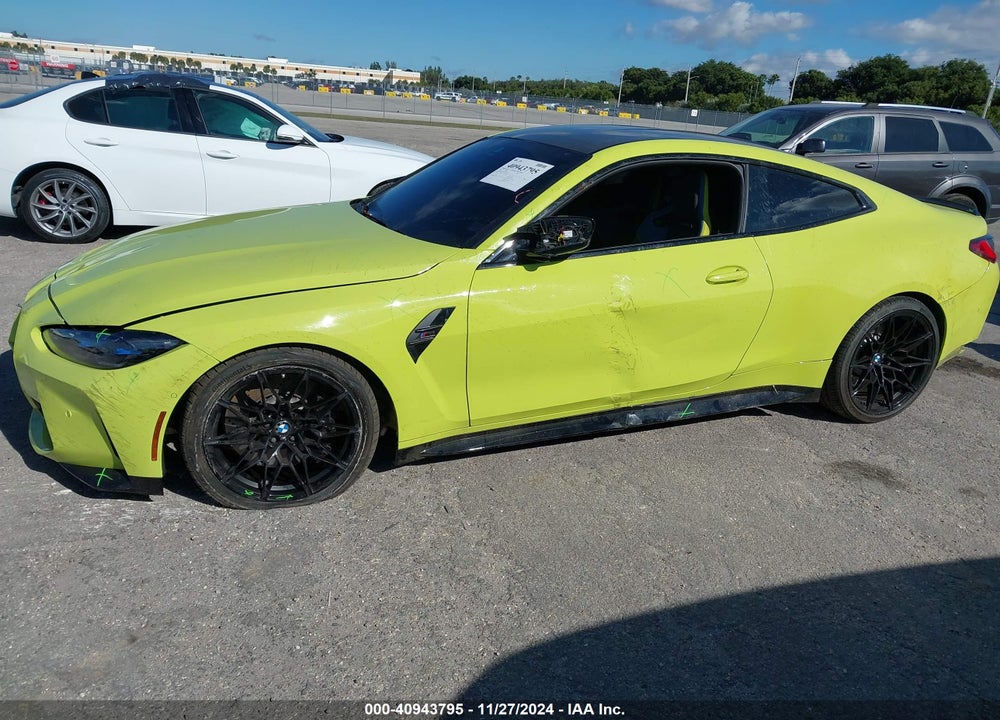 2022 BMW M4 COMPETITION XDRIVE VIN: WBS43AZ03NCK19387