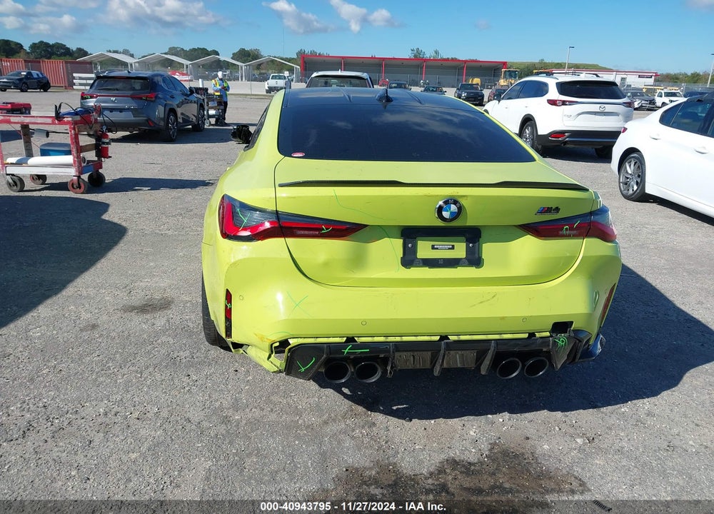 2022 BMW M4 COMPETITION XDRIVE VIN: WBS43AZ03NCK19387