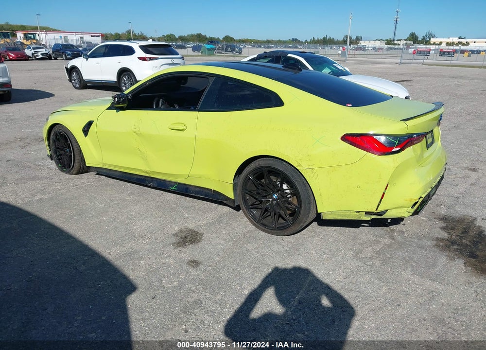 2022 BMW M4 COMPETITION XDRIVE VIN: WBS43AZ03NCK19387