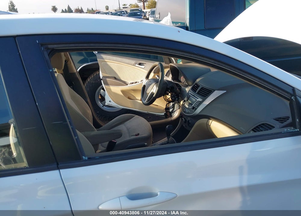 2012 HYUNDAI ACCENT GLS VIN: KMHCT4AE6CU213761