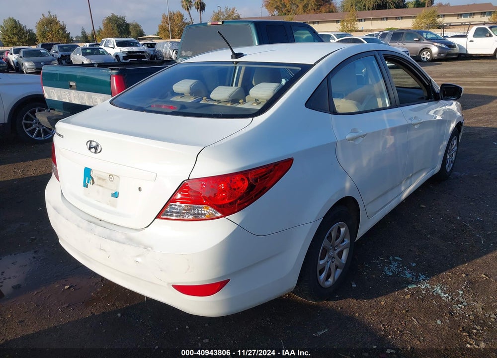 2012 HYUNDAI ACCENT GLS VIN: KMHCT4AE6CU213761
