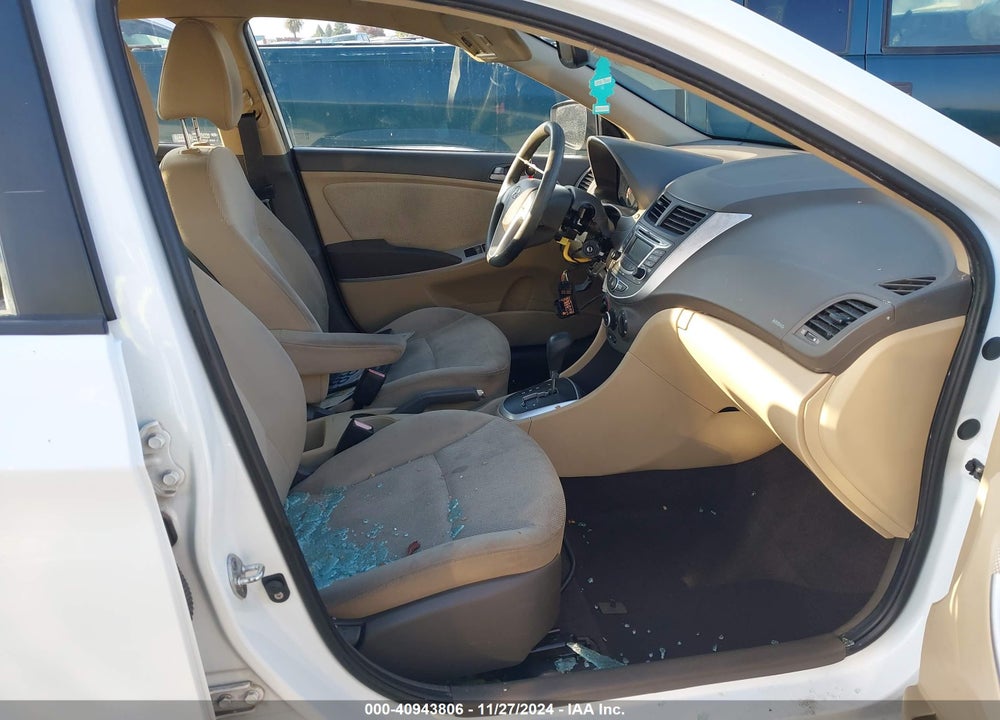 2012 HYUNDAI ACCENT GLS VIN: KMHCT4AE6CU213761