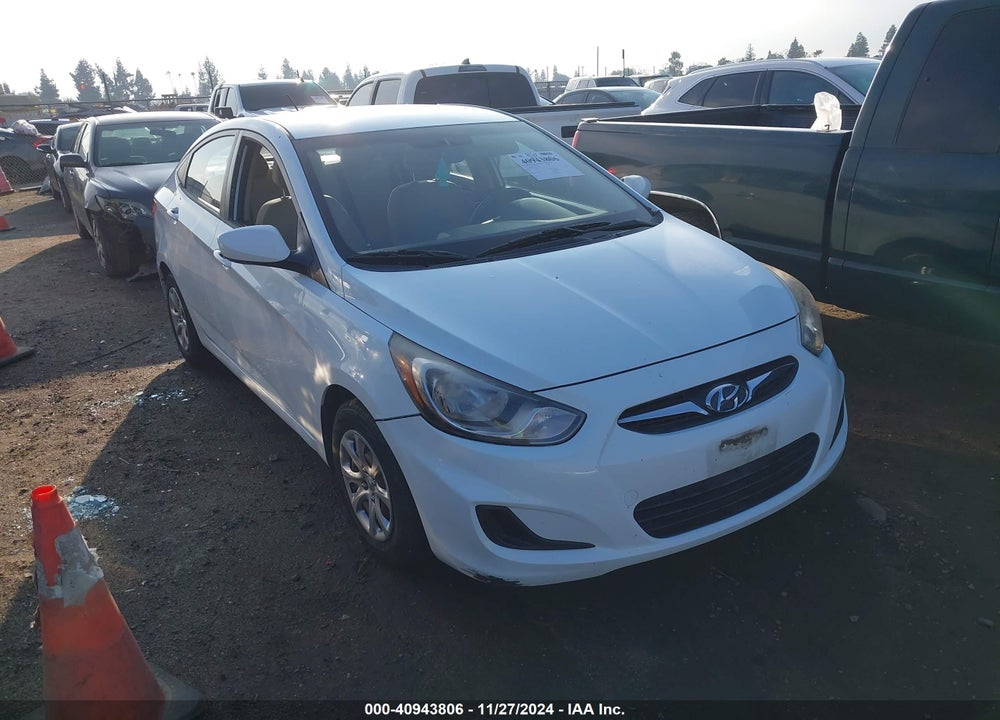 2012 HYUNDAI ACCENT GLS VIN: KMHCT4AE6CU213761