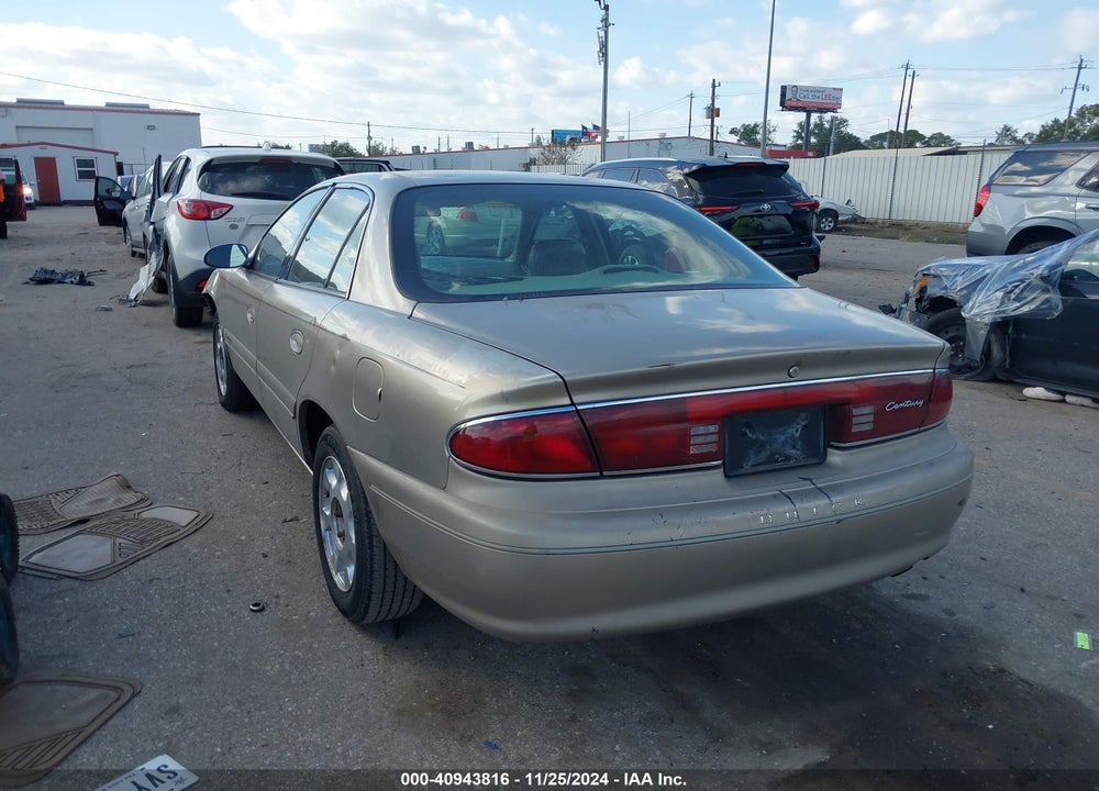1999 BUICK CENTURY LIMITED VIN: 2G4WY52M5X1499825