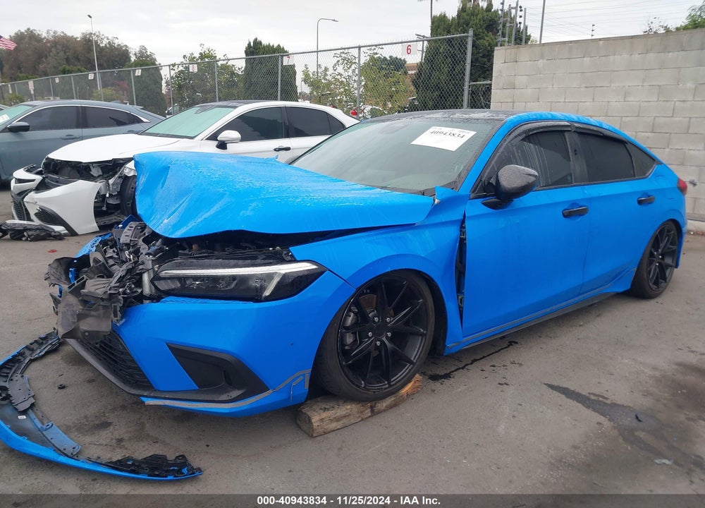 2022 HONDA CIVIC SPORT VIN: 19XFL2H87NE003967