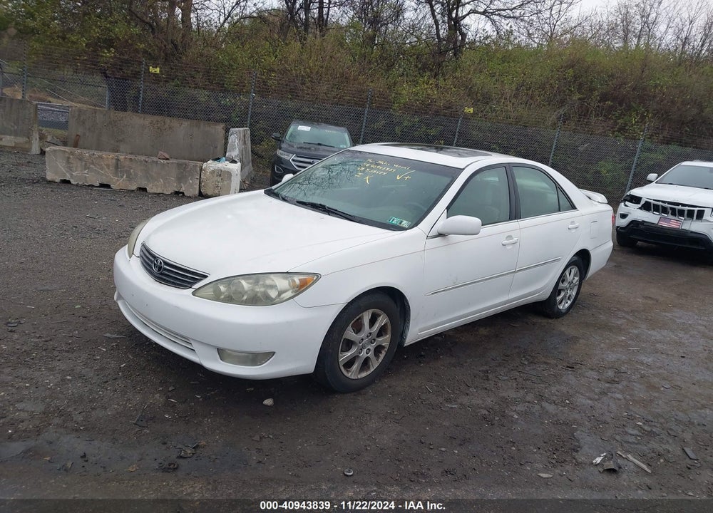 2005 TOYOTA CAMRY XLE VIN: 4T1BE30K25U535484