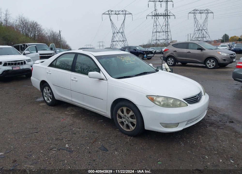 2005 TOYOTA CAMRY XLE VIN: 4T1BE30K25U535484