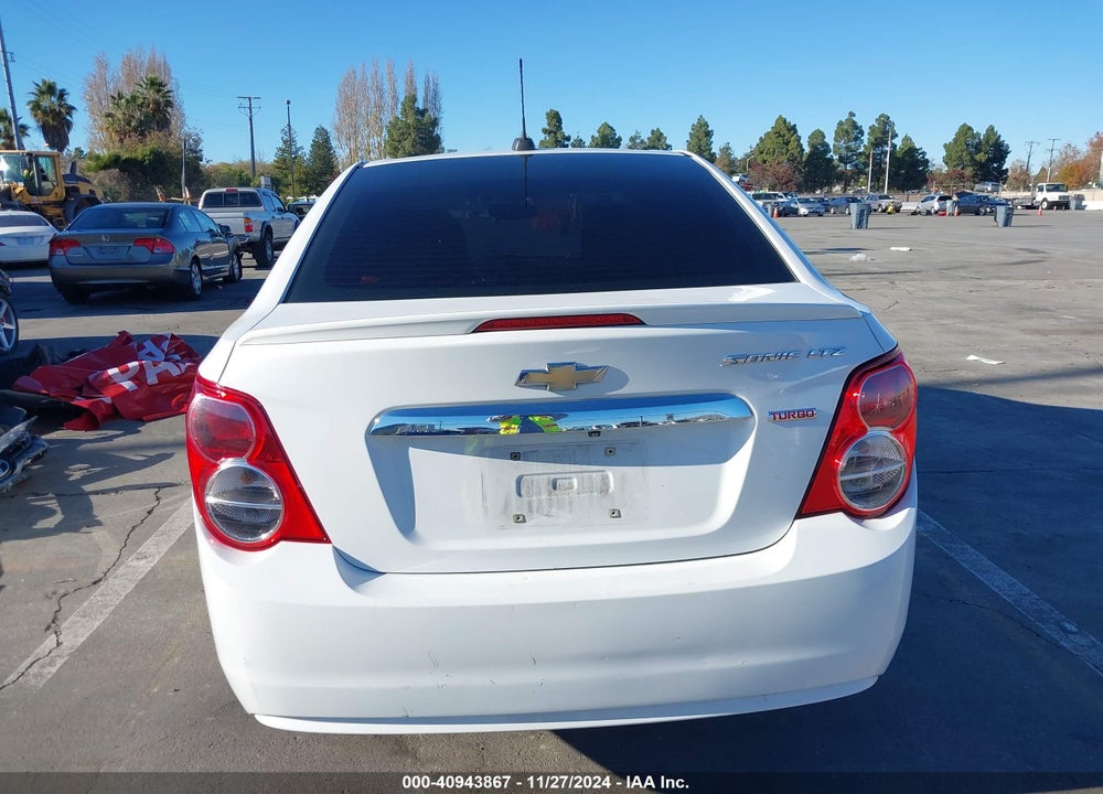 2015 CHEVROLET SONIC LTZ AUTO VIN: 1G1JE5SB7F4194442