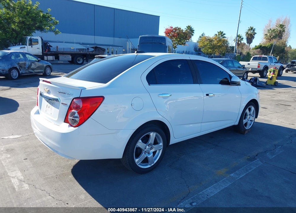2015 CHEVROLET SONIC LTZ AUTO VIN: 1G1JE5SB7F4194442