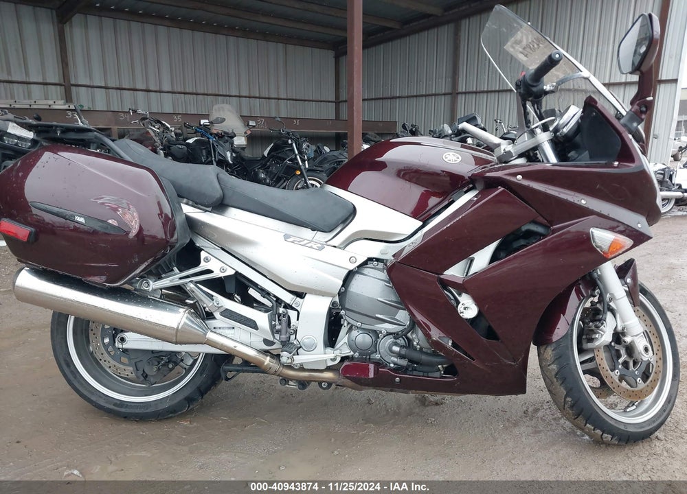 2007 YAMAHA FJR1300 VIN: JYARP15E77A001854
