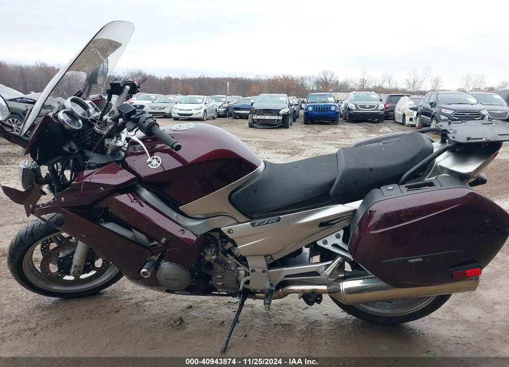 2007 YAMAHA FJR1300 VIN: JYARP15E77A001854