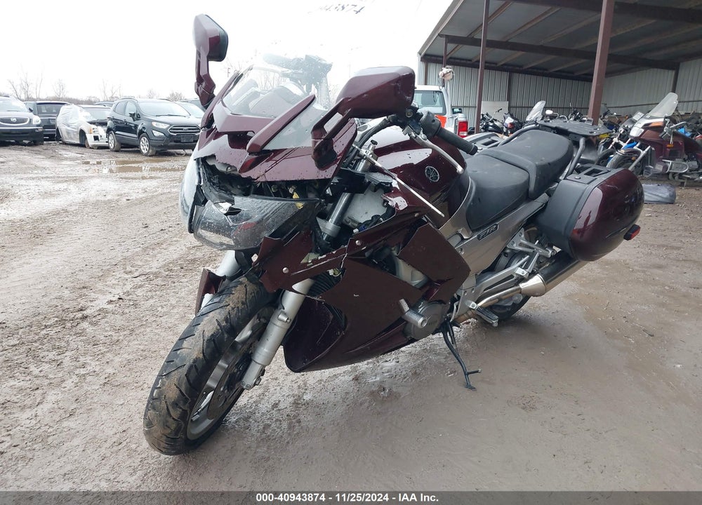 2007 YAMAHA FJR1300 VIN: JYARP15E77A001854