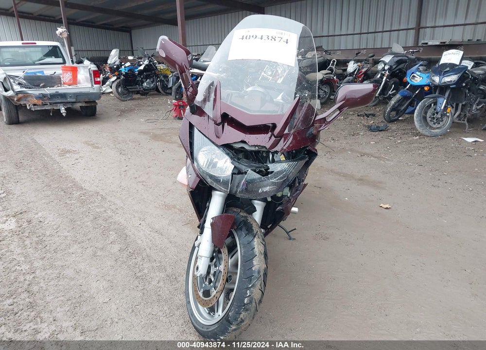 2007 YAMAHA FJR1300 VIN: JYARP15E77A001854