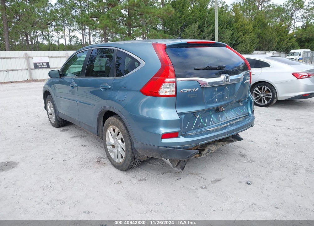 2015 HONDA CR-V EX VIN: 5J6RM4H56FL027742