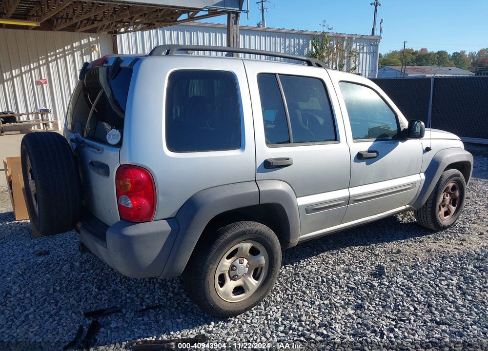 2004 JEEP LIBERTY SPORT VIN: 1J4GK48K64W111638