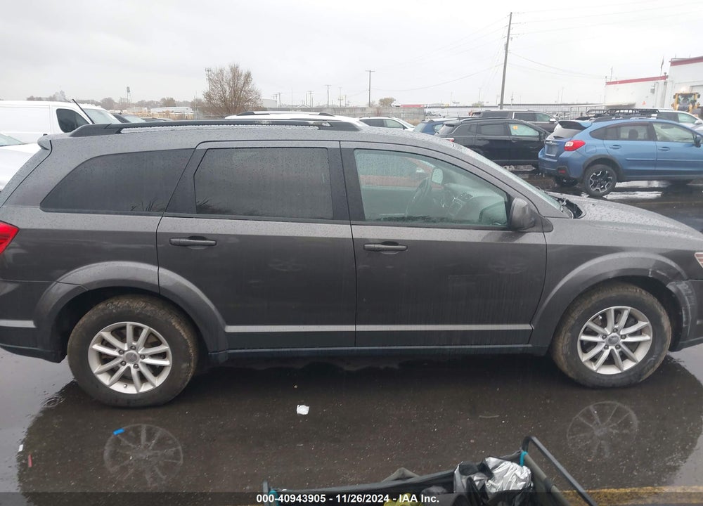 2014 DODGE JOURNEY SXT VIN: 3C4PDDBG9ET186779