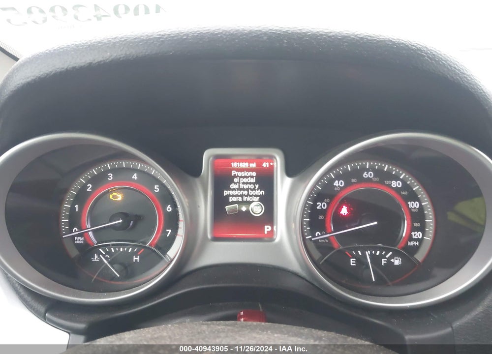 2014 DODGE JOURNEY SXT VIN: 3C4PDDBG9ET186779
