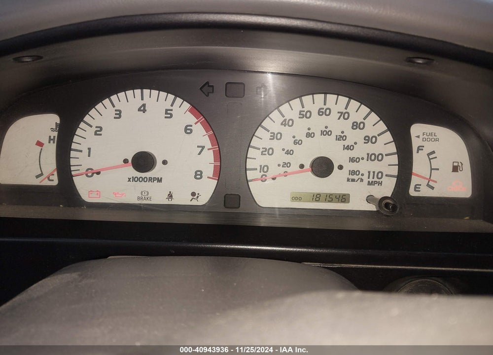 2001 TOYOTA TACOMA PRERUNNER V6 VIN: 5TESN92N91Z732412