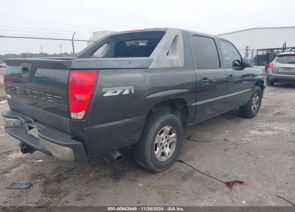 2006 CHEVROLET AVALANCHE 1500 Z71 VIN: 3GNEK12Z96G121364