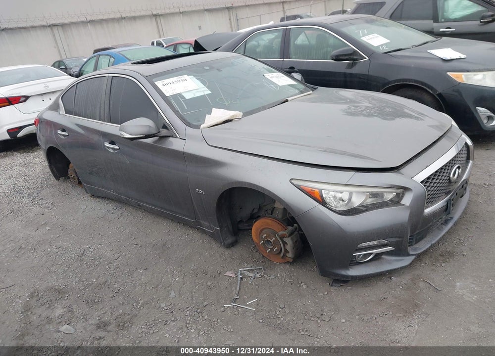 2017 INFINITI Q50 2.0T PREMIUM VIN: JN1CV7AP0HM640137