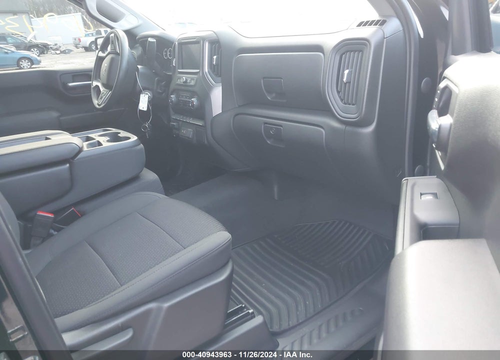 2021 CHEVROLET SILVERADO 1500 4WD SHORT BED CUSTOM TRAIL BOSS VIN: 1GCPYCEF4MZ419556