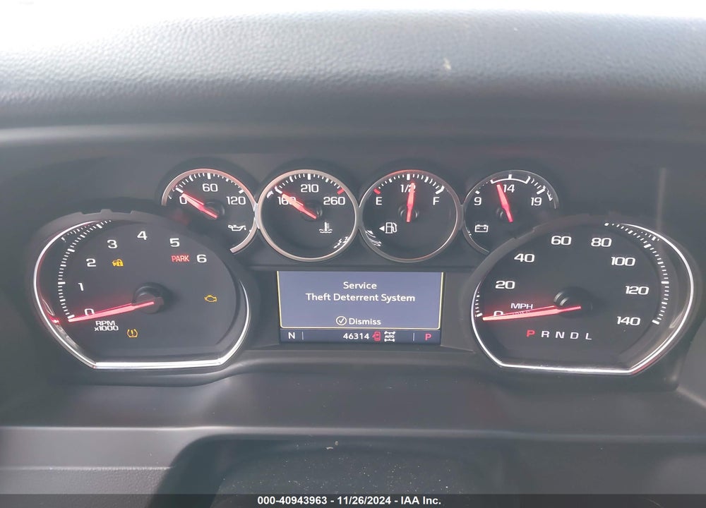2021 CHEVROLET SILVERADO 1500 4WD SHORT BED CUSTOM TRAIL BOSS VIN: 1GCPYCEF4MZ419556