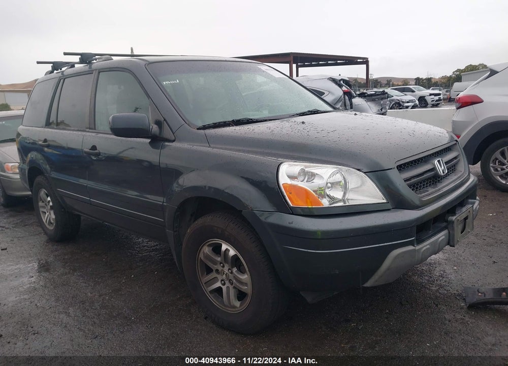 2005 HONDA PILOT EX-L VIN: 2HKYF18665H569204