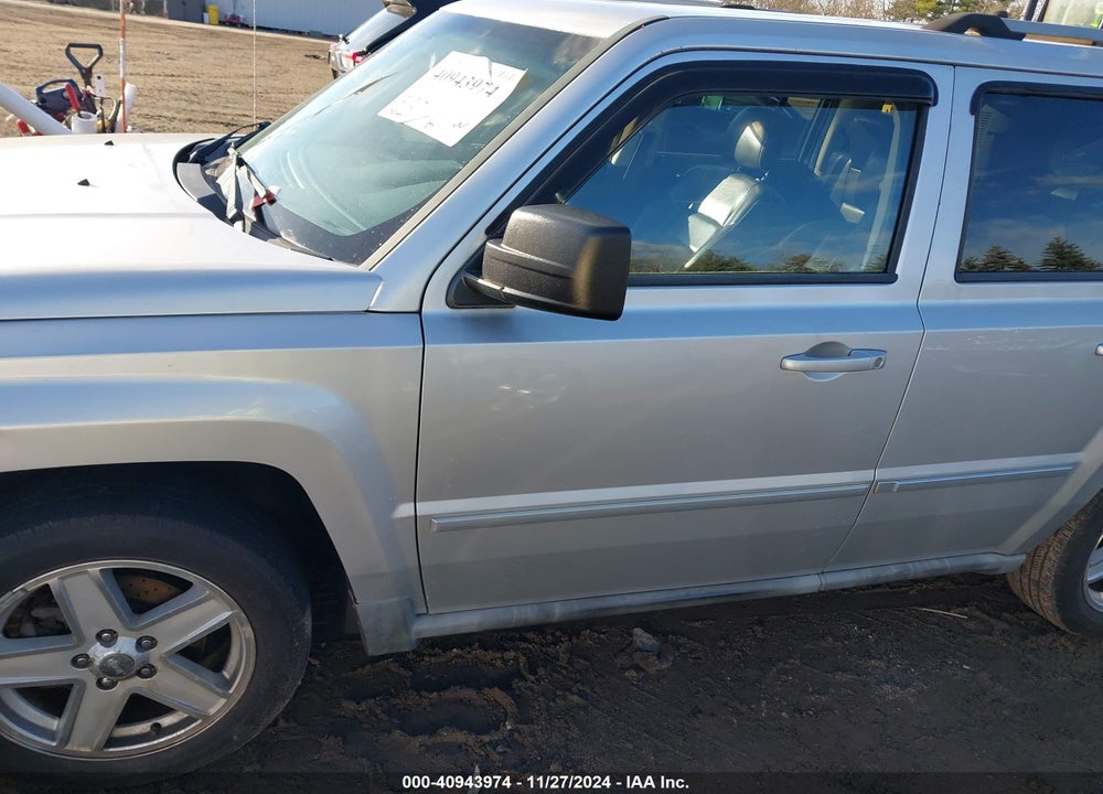 2010 JEEP PATRIOT LIMITED VIN: 1J4NF4GB3AD563194