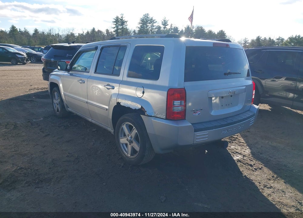 2010 JEEP PATRIOT LIMITED VIN: 1J4NF4GB3AD563194