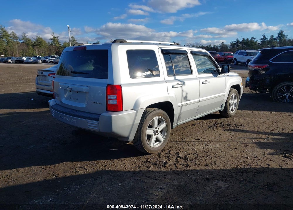 2010 JEEP PATRIOT LIMITED VIN: 1J4NF4GB3AD563194
