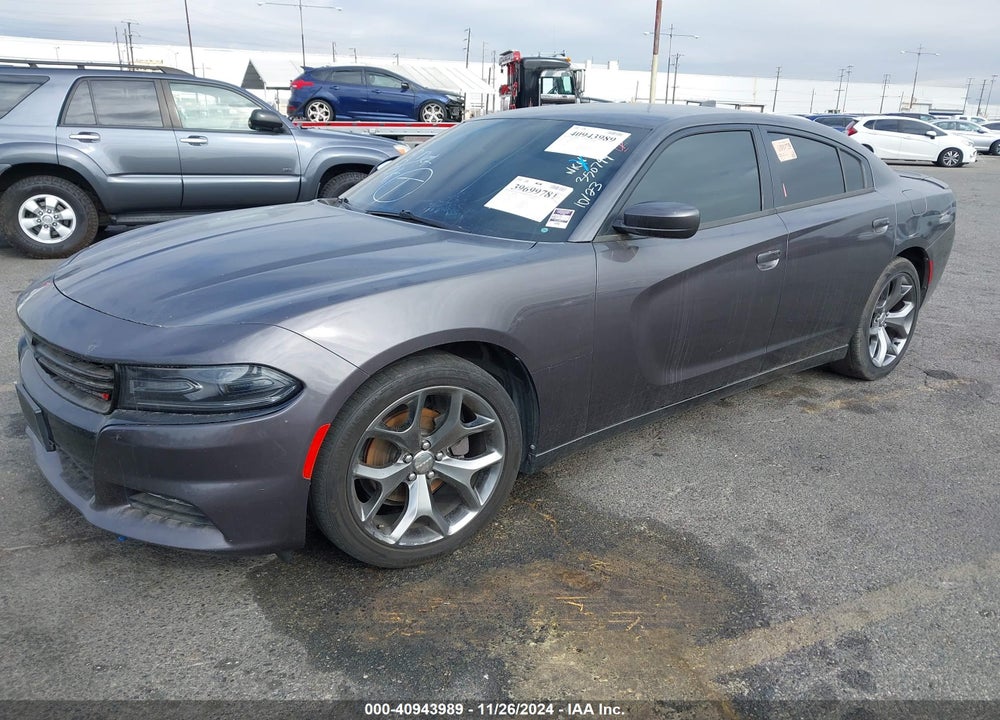 2016 DODGE CHARGER SXT VIN: 2C3CDXHG4GH350799