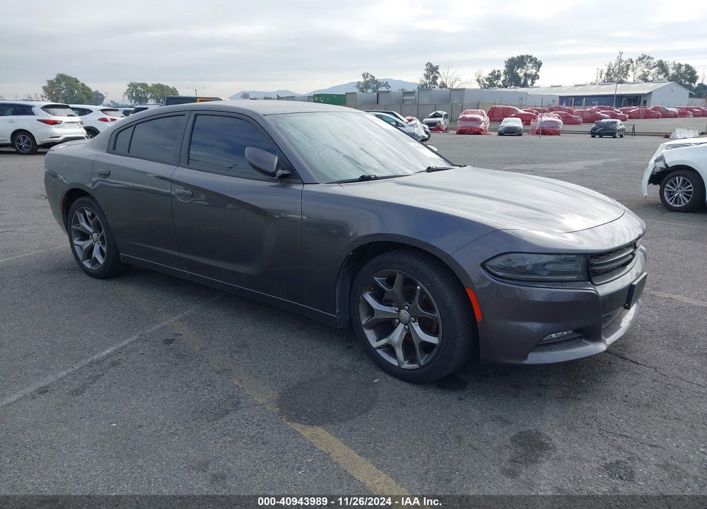 2016 DODGE CHARGER SXT VIN: 2C3CDXHG4GH350799