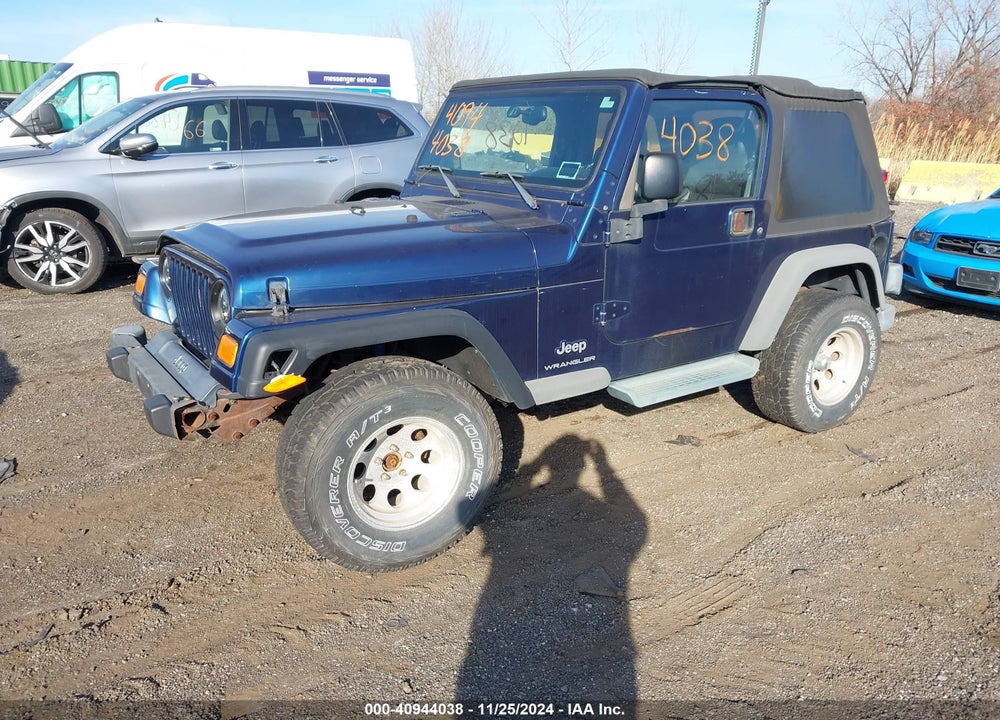 2004 JEEP WRANGLER SE VIN: 1J4FA29154P705253