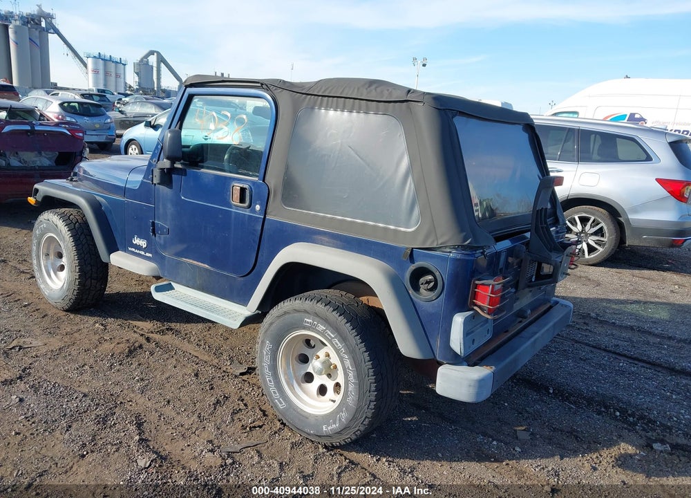 2004 JEEP WRANGLER SE VIN: 1J4FA29154P705253