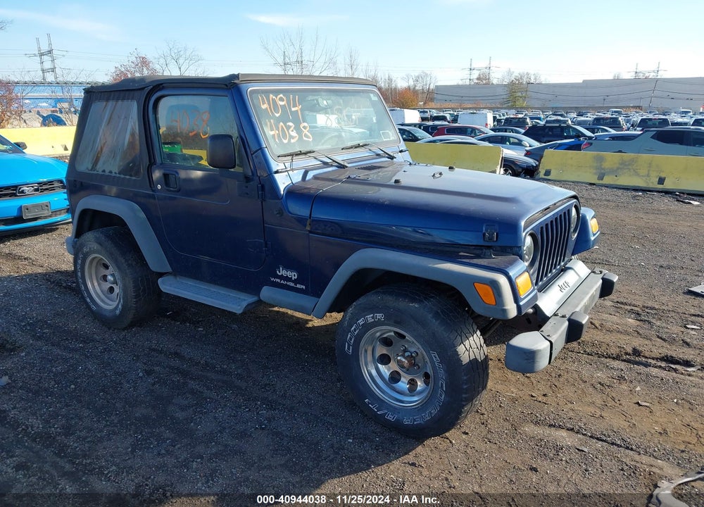 2004 JEEP WRANGLER SE VIN: 1J4FA29154P705253