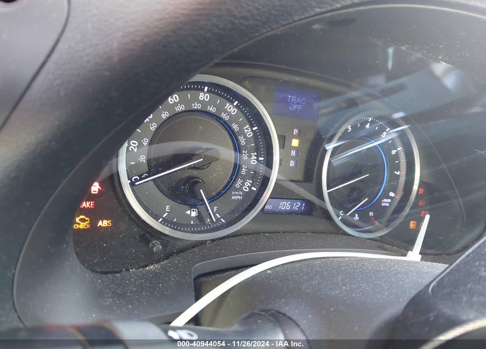 2013 LEXUS IS VIN: JTHBF5C27D5187875