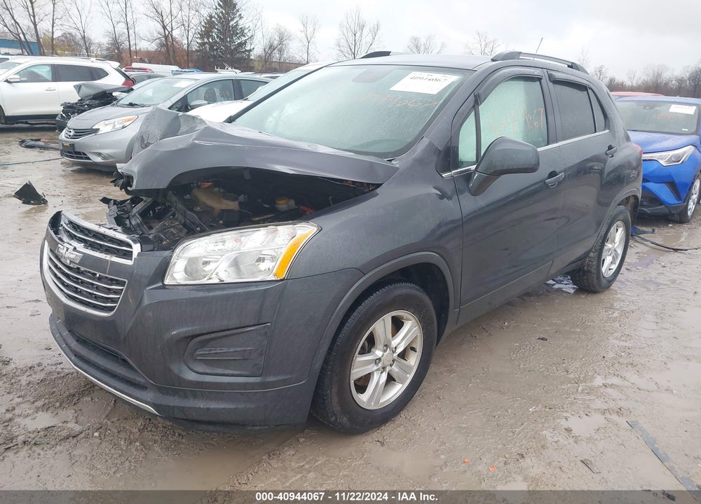 2016 CHEVROLET TRAX LT VIN: 3GNCJLSB8GL274884