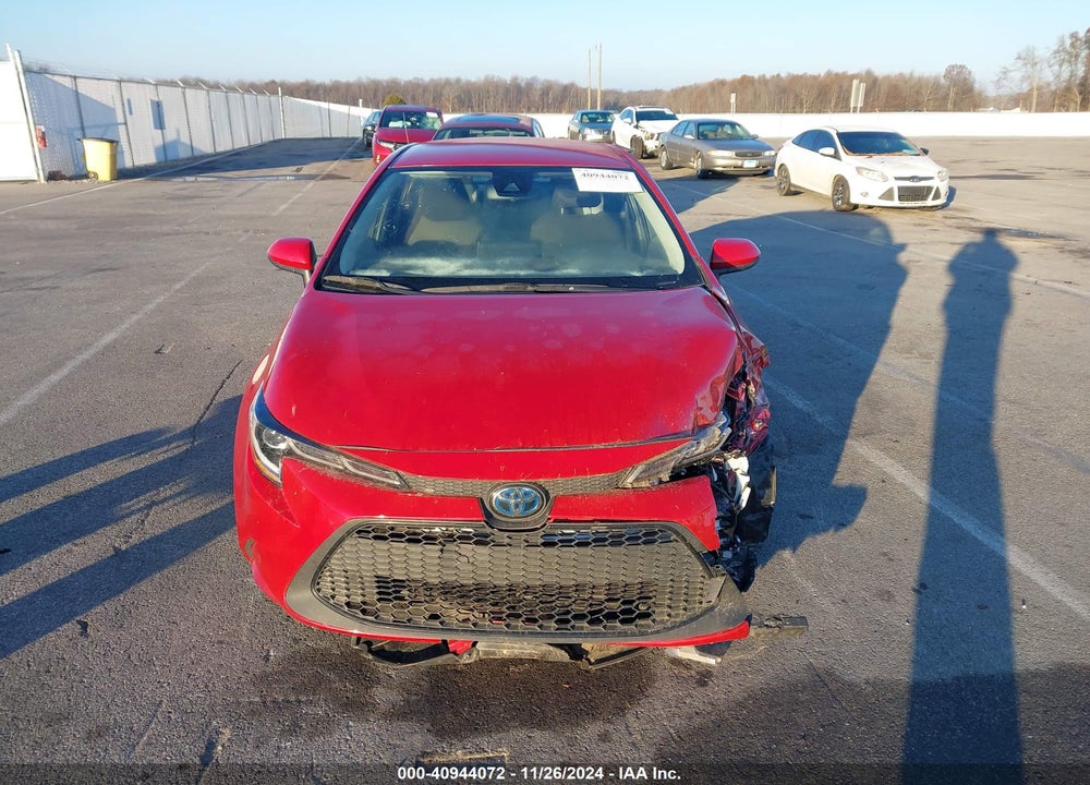 2021 TOYOTA COROLLA HYBRID LE VIN: JTDEAMDEXMJ017730