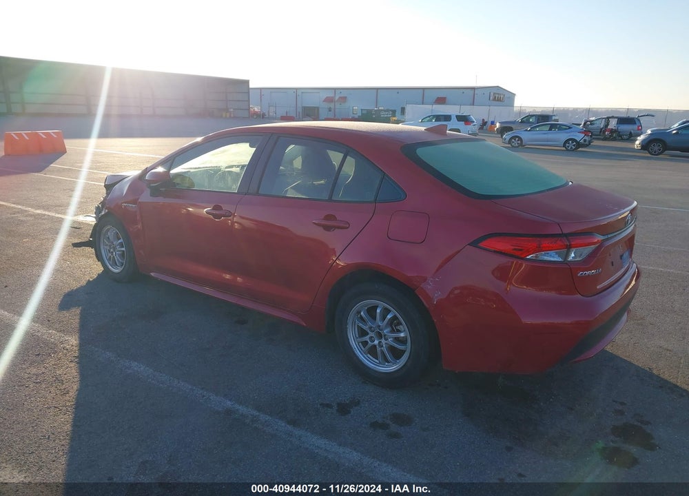 2021 TOYOTA COROLLA HYBRID LE VIN: JTDEAMDEXMJ017730