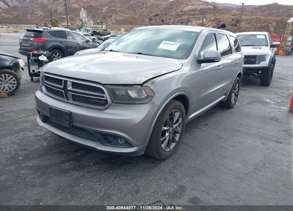 2014 DODGE DURANGO R/T VIN: 1C4SDHCT9EC390572