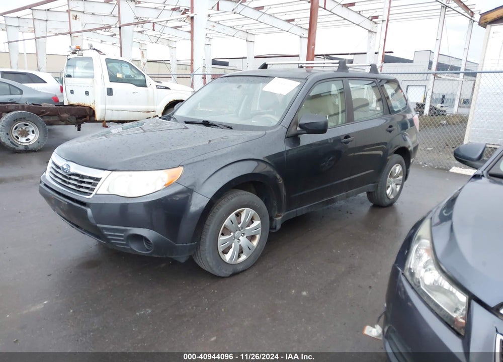 2009 SUBARU FORESTER 2.5X VIN: JF2SH61659H797403